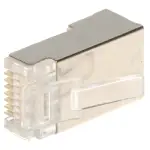 WTYK MODULARNY EKRANOWANY RJ45/C6-EKRAN*P100